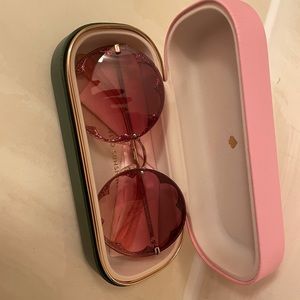 Kate Spade Sunglasses Women's Alivia/G/S W663X Pink Glitter/Pink Gradient 59mm